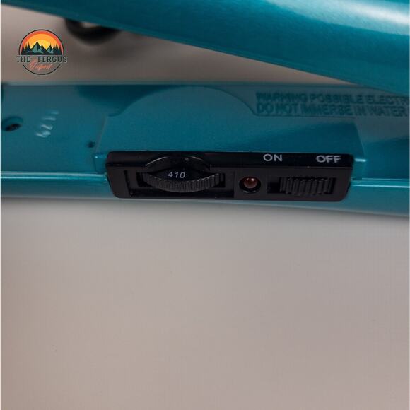 Chi Air Flat Iron 1" Ceramic Hair Straightener Teal CA1014 T47 NWOT - Picture 11 of 15